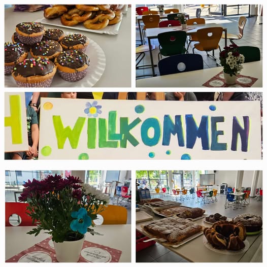 Für die Eltern in der Aula